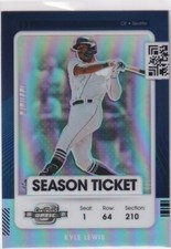 2021 CONTENDERS OPTIC PRIZMS KYLE LEWIS SEATTLE MARINERS PARALLELS Z3260