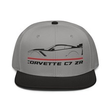 For Corvette C7 ZR1 2018-2019 Fans Hypercar Snapback Hat Birthday Gift Racing