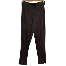 PLEATS PLEASE Dark Brown Women's Pants