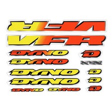 1994 DYNO - VFR for blue or black frames decal set