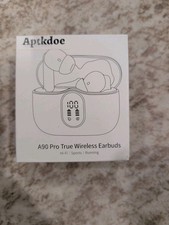 Aptkdoe Wireless Earbuds Bluetooth 5.4 In-Ear Headphones with ENC Noise