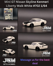 Mini Gt Nissan Skyline Kenmeri Liberty Walk White 702 164