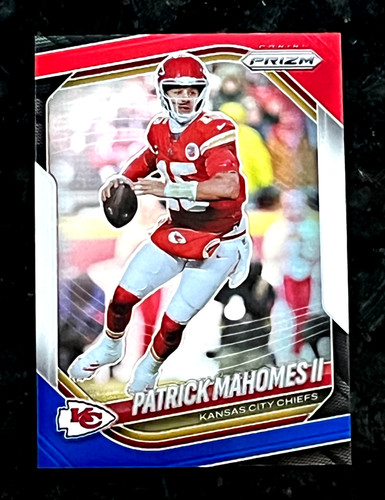 Patrick Mahomes II 2025 Panini Prizm Red White Blue Prizm Kansas City Chiefs #26