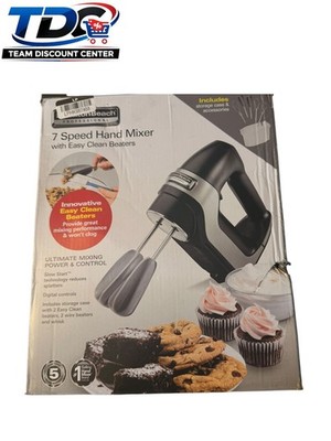 Hamilton Beach Professional 7 Speed Dig Hand Mix with Easy Beaters 62663G