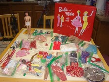 Mattel Barbie, Midge, Tammy, Little Miss Dolls  Carrying Cases  Accessories