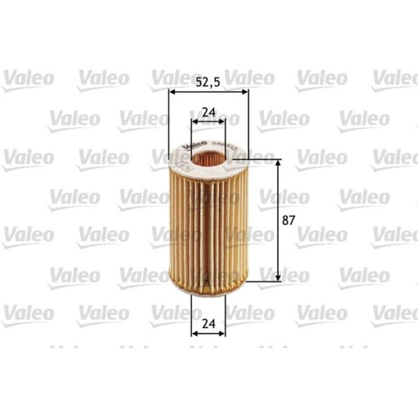 Valeo ÖLfilter 586512 Passend FüR Renault Clio Ii 1.2 16V Twingo I-image
