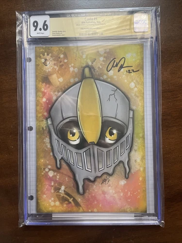 Canto #1 NYCC Exclusive Virgin Variant Signed by Drew Zucker w/COA CGC 9.6