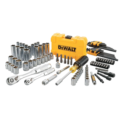 #ad DEWALT Tools Kit and Socket Set 1 4quot; amp; 3 8quot; Drive SAE 108 Piece DWMT73801 $59.00