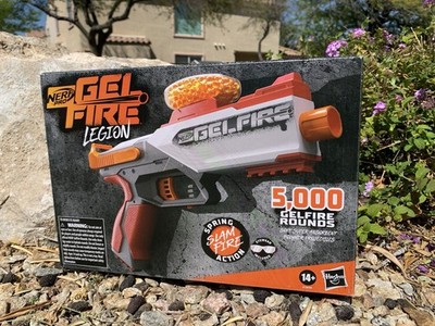 Nerf Pro Gel Fire Legion Slam Fire 5,000 Gel Fire Rounds with Eye Protection NEW