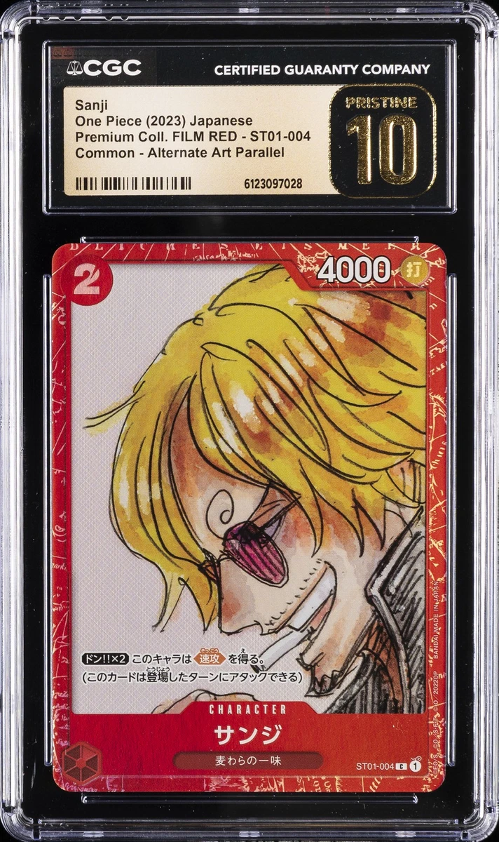 Sanji [Winner] ST01-004 One Piece Promotion Cards for sale | eBay