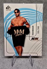 2025 Sp Signature Edition Aew - Mansoor #58 /249