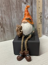 Gnome Squirrel Shelf Sitter Fall Decor FREE SHIPPING