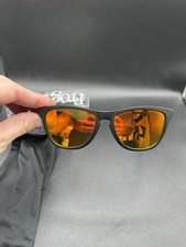 Oakley Frogskin Heaven/Hell Matte Black/Fire Iridium Lenses 24-323