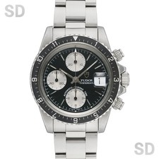 TUDOR Chrono Time 79170 Black Men's Watch 40mm Paper