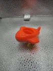 Vintage Fisher Price Little People Orange Airplane Plastic Plane