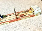 Vintage 1930 - 1940 era Marx Tin Lincoln Bridge Wind Up Cars