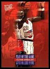 Clyde Drexler 1996-97 Ultra #P-289 Rockets NBA READ FREE SHIPPING AutographDen