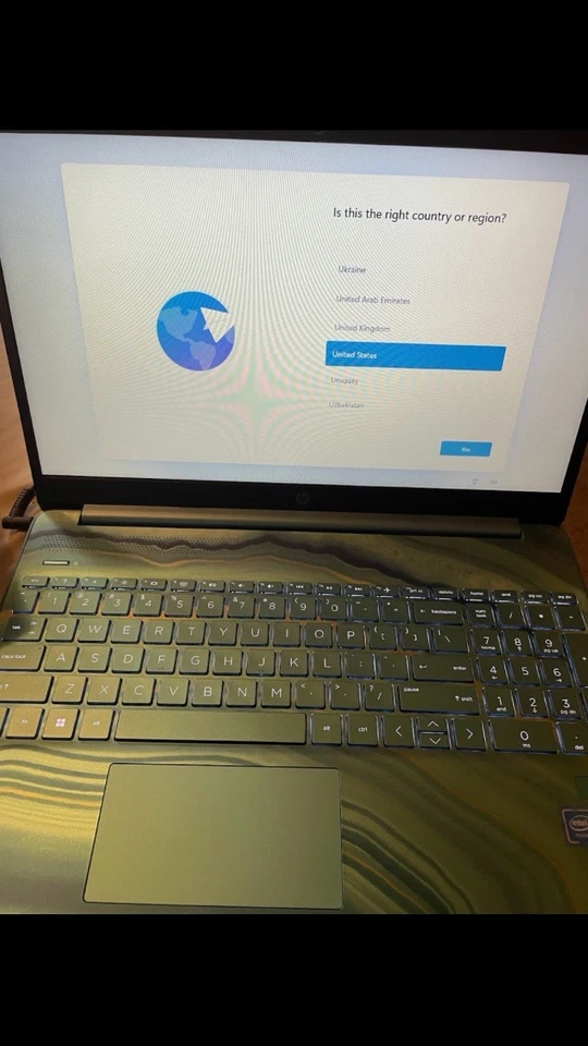 HP 15” Stream Laptop Intel 4GB RAM, 128GB SSD Color Underwater teal - Image 3 of 4