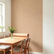Wall Panels Peel and Stick Brown Oak Wood Panel for Wall 11.8"X 78.7"