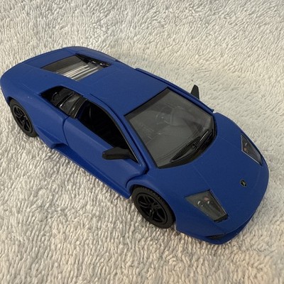 Lamborghini Murcielago LP640 Blue - Kinsmart Pull Back & Go Diecast Model Car