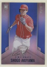 2020 Panini Chronicles Titanium Blue 22/99 Shogo Akiyama #7 00gy