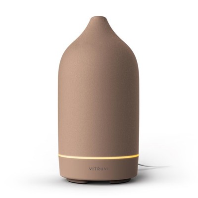 Vitruvi Stone Diffuser, Ceramic Ultrasonic Essential Oil Diffuser for Aromathera