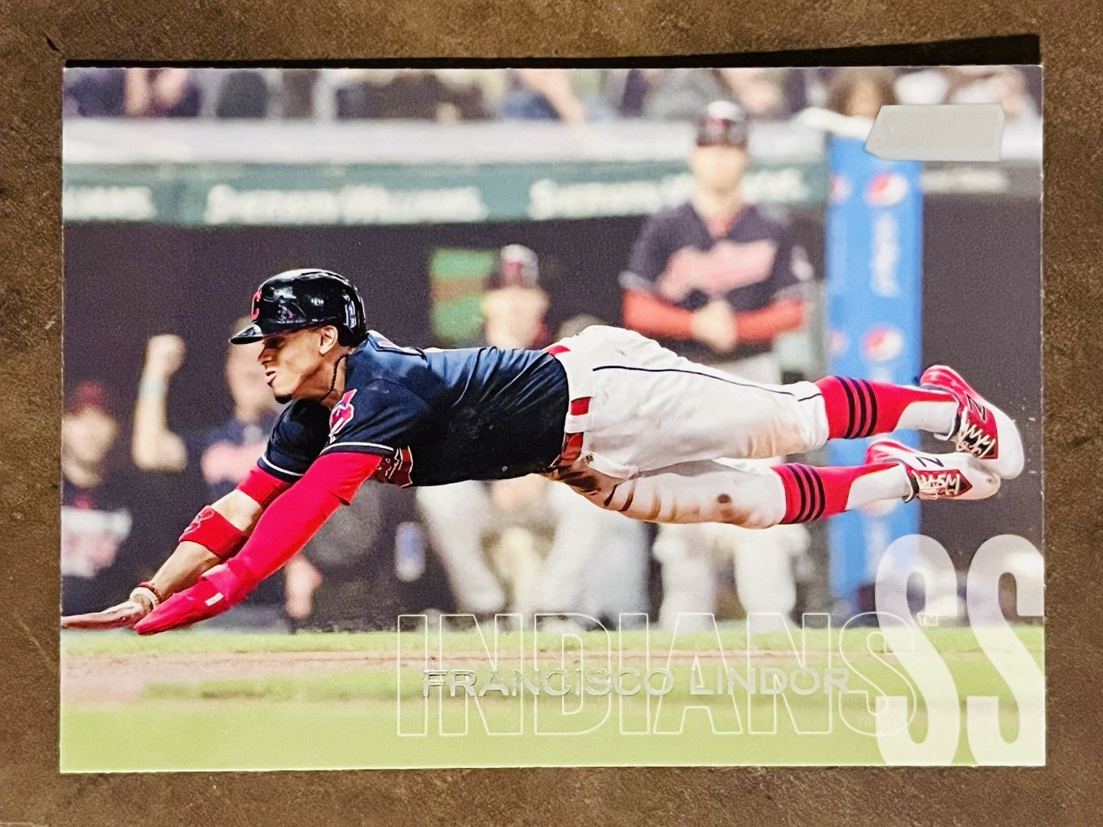2018 Topps Stadium Club Photo Image Variation SSP (RARE) Francisco Lindor (NYM)