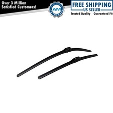TRQ Windshield Wiper Blades 18 & 26 Inch Silicone Coated & Water Repellent Wiper