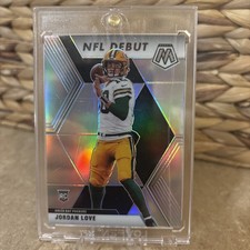 2020 Panini Mosaic NFL Debut Silver Prizm Packers Jordan Love RC #264