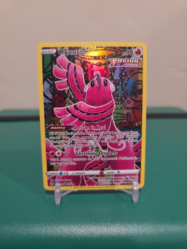 Oricorio - GG04/GG70 - Pokemon Crown Zenith Galarian Gallery Holo Card NM