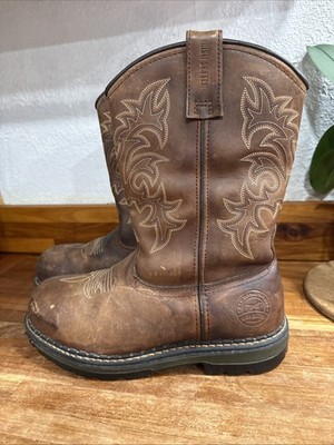 RED Wing Irish Setter Work 83902 Steel Toe Leather Boots Cowboy Western 9 D