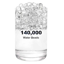 140,000 Clear Water Gel Beads for Vase Filler, Wedding  Floral Decorations