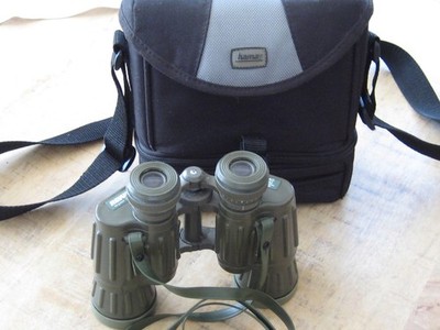 Fernglas Revue 10X40 grün wide angle mit hama Schutztasche