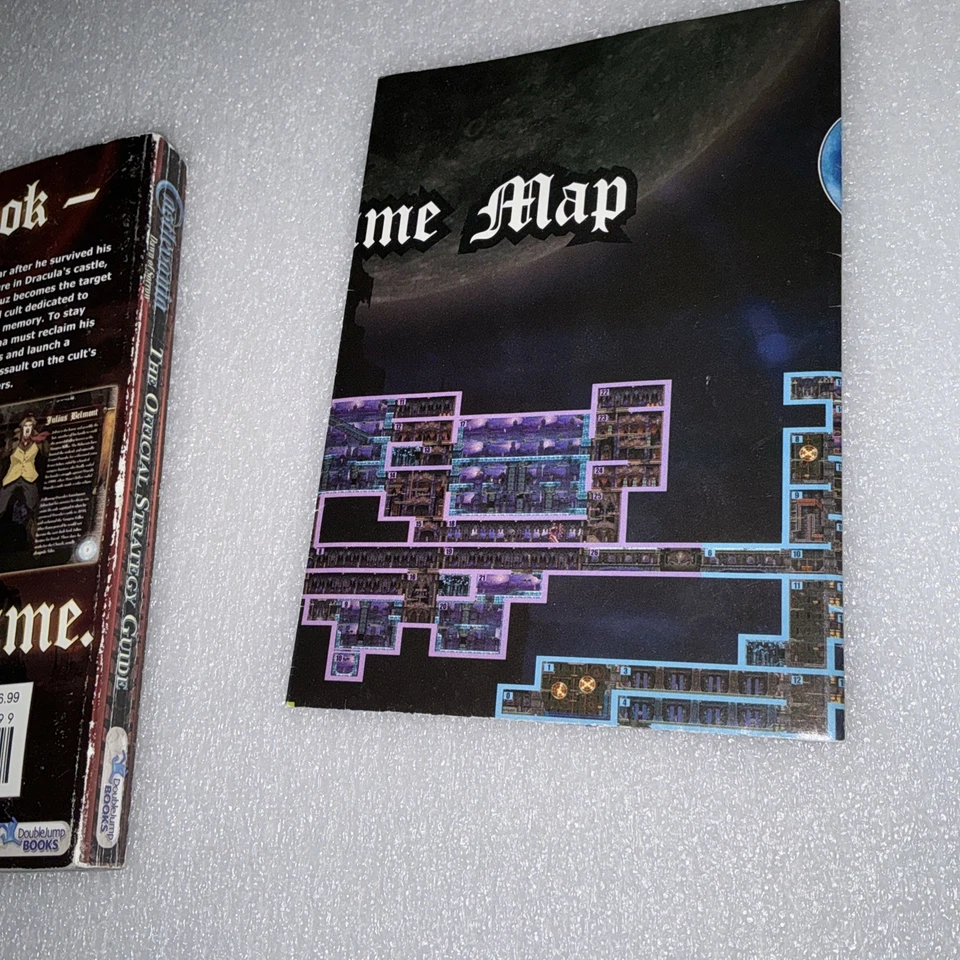 Castlevania Dawn Of Sorrow Doublejump Official Strategy Guide DS w/ Poster vgc - Image 3 of 4