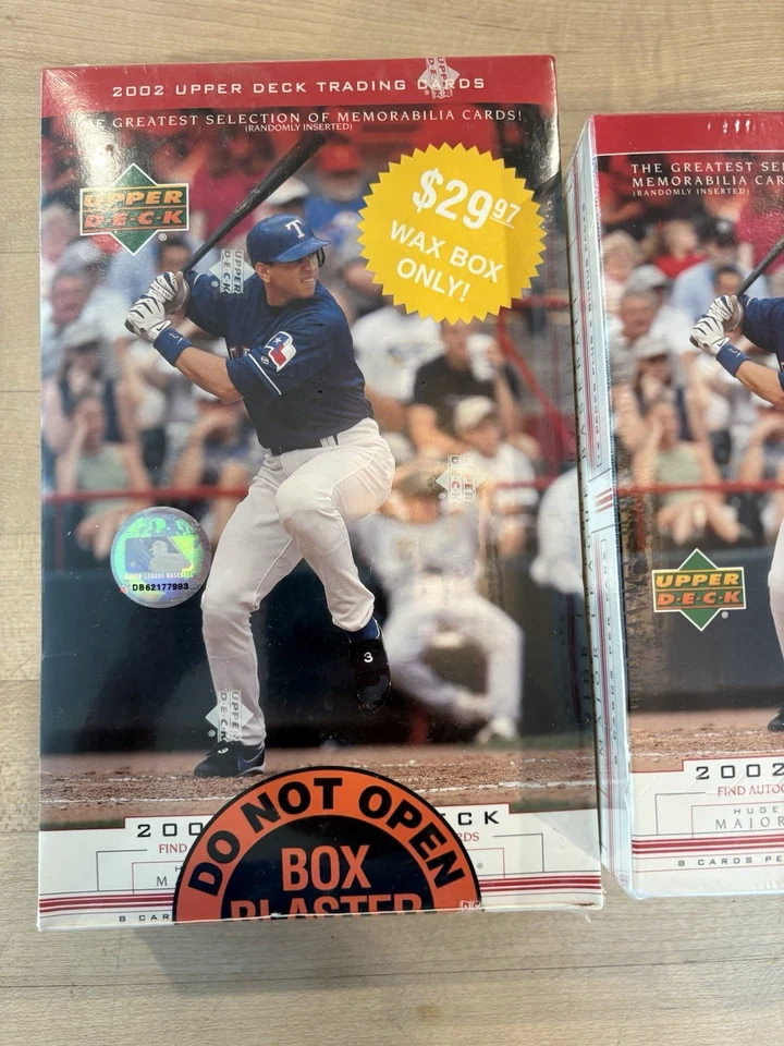 Lot Of 3 Sealed Upper Deck Blaster Boxes 2X 2002 Series 1 + 2006 First Pitch - Image 3 of 3