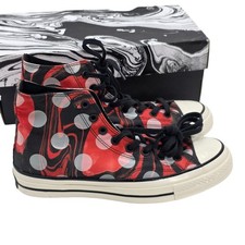 Converse Chuck 70 Hi Crimson Egret Polka Dot 155012C Men  s 8 Women  s 10