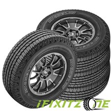 4 Michelin Defender Ltx Ms 2 Owl 25570r16 115t Highway Truck 70k Mi 820ba Utqg