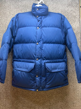Vintage 70s-80s North Face TNF Mens Large Brown Label Goose Down Puffer Jacket