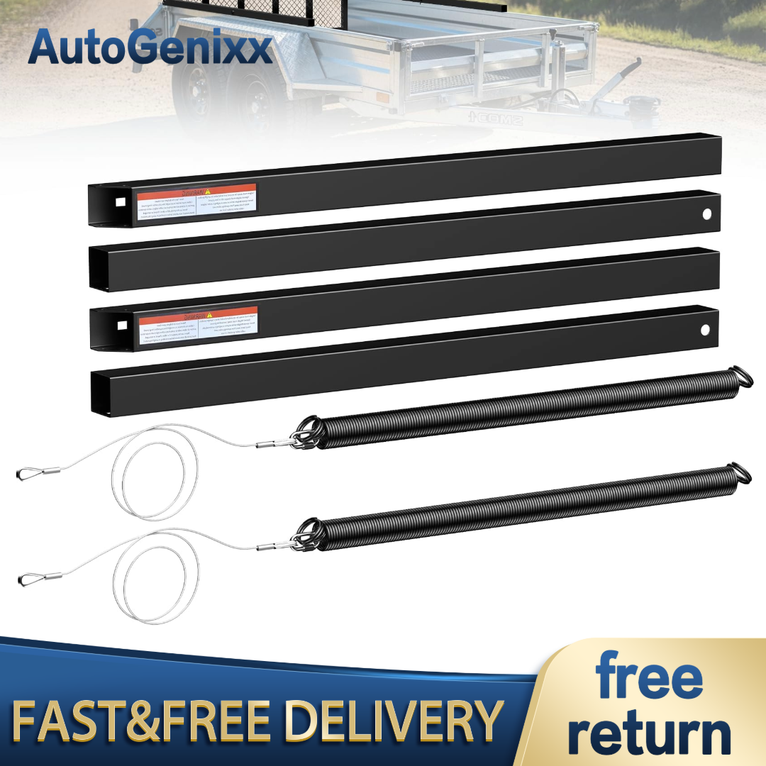 Liftgate Retention Ramp 2-Sided Trailer Tailgate Liftgate Ramp Lift Assist System 350 Pounds | eBay