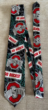 RM Sport The Ohio State University Buckeyes Vintage 1994 Imported Silk Neck Tie