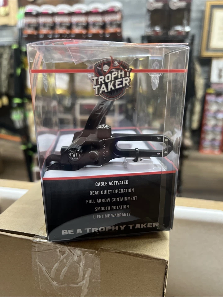 Trophy Taker X-Treme Pro Lockup Click Rest Black Right Hand (Micro Adjustable) - Image 2 of 4