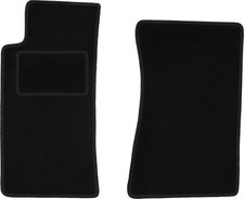 Fußmatten Automatten Velours Schwarz für Mazda MX-5 II NB 1998-2005 2-tlg