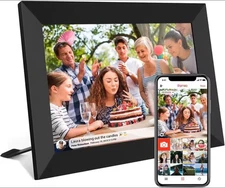 32GB FRAMEO 10.1 Inch Smart WiFi Digital Photo Frame 1280x800 IPS Touch Screen