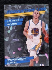 2010-11 Donruss Production Line Cracked Ice Stephen Curry #79 0g0w