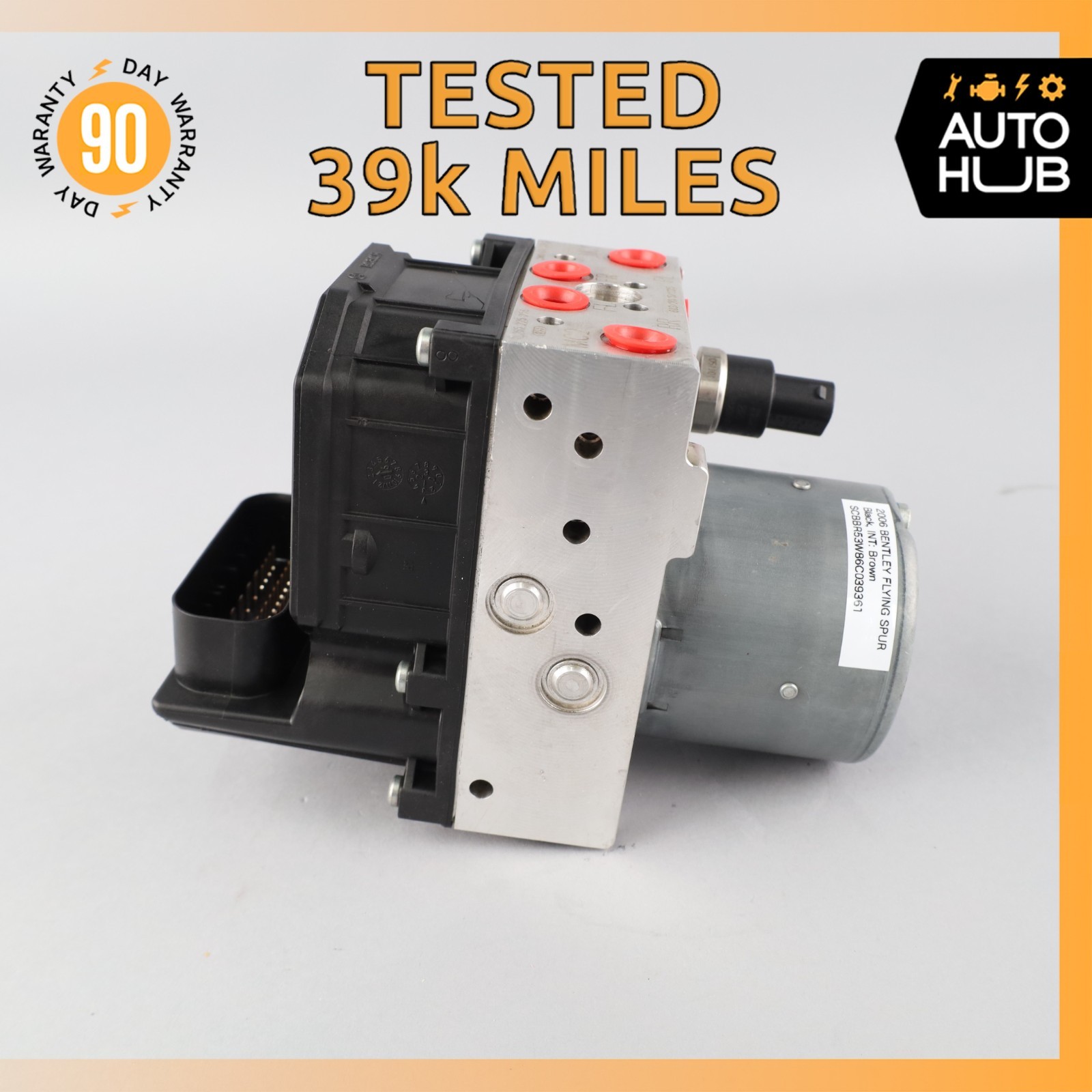 03-07 Bentley Continental Flying Spur ABS Anti Lock Brake Pump Module OEM 39k