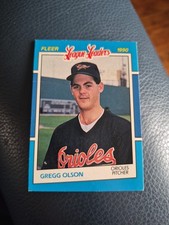 Greg Olsen 1990 FLEER LEAGUE LEADERS #28 OF 44 FREE SHIPPING