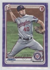2020 Bowman Draft Purple Border 101/250 Holden Powell #BD-120 s7f