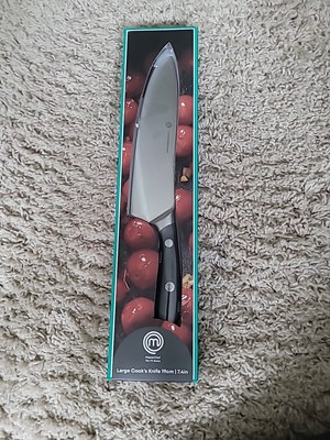 New In Box Stainless Steel Large Cook's Knife MasterChef 7.4 in BNIB