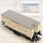 Fleischmann 5867 K Freight Car "Amica Margarine Works" K.P.E.V. / Mint Condition