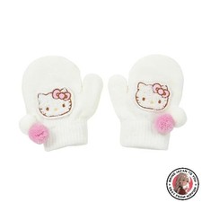 NEW Sanrio Kids' Stretch Mittens Hello Kitty Gloves for Children Cold Protection